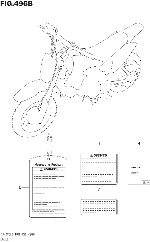 LABEL (DR-Z70L6 E33)