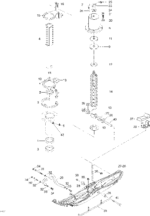 07- Front Suspension And Ski