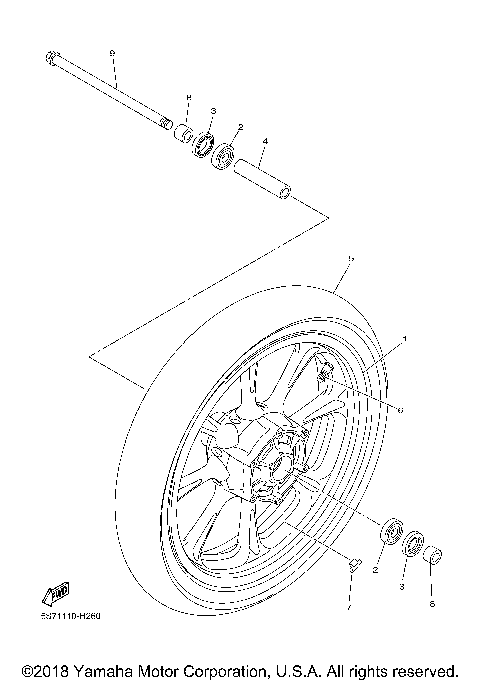 FRONT WHEEL