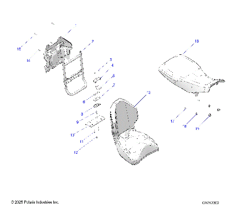 BODY, SEATS - A26SED57C1 (C0212302)