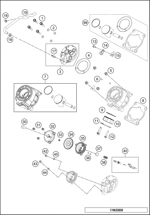 CYLINDER, CYLINDER HEAD