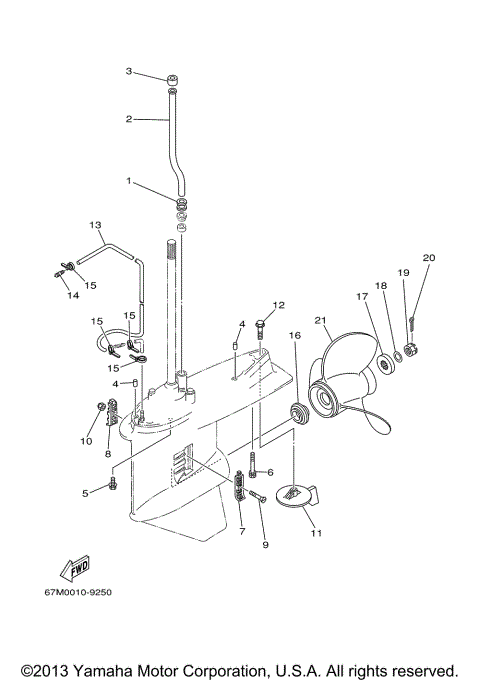 LOWER CASING DRIVE 2