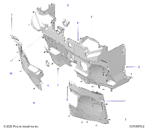 BODY, FRONT CLOSEOFF