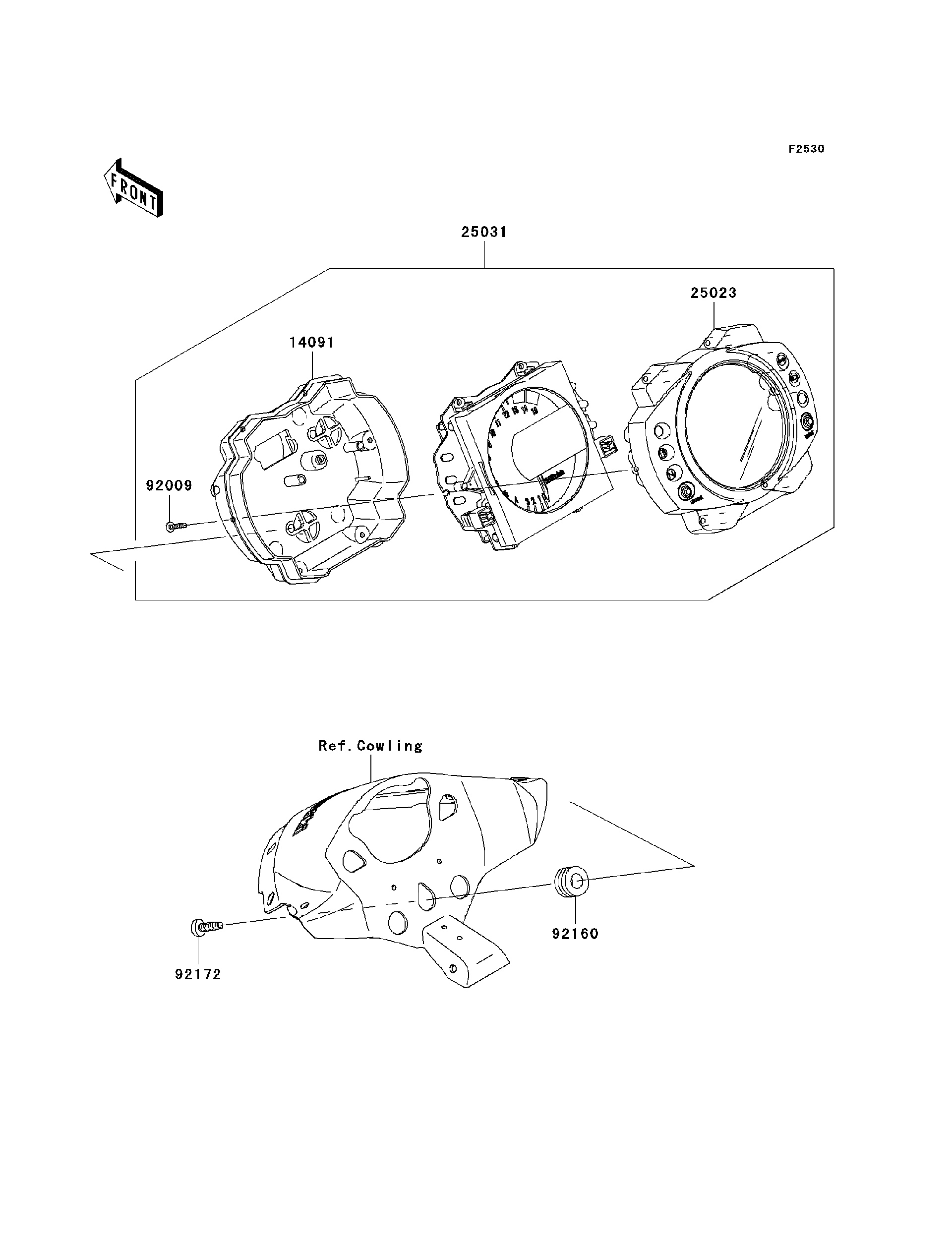 2010 Kawasaki Motorcycles Parts-Finder Diagrams | Cities