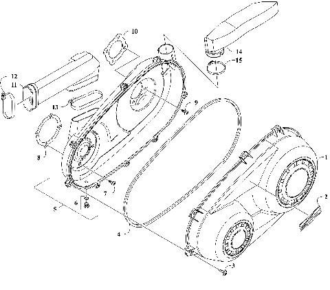 CLUTCH COVER ASSEMBLY  [304364]