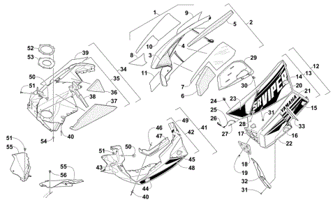 SKID PLATE AND SIDE PANEL ASSEMBLY