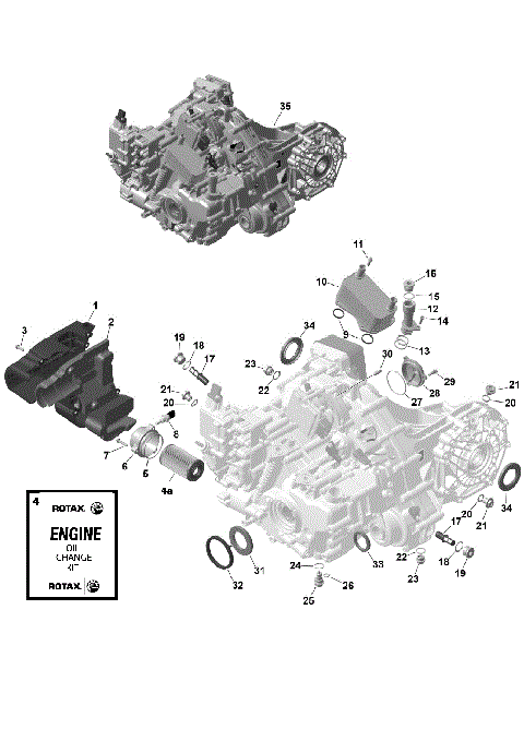 01- ROTAX - GearBox And Components