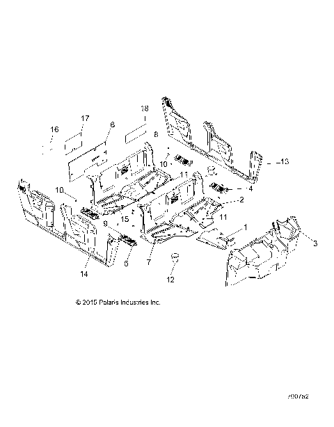 BODY, FLOOR and FENDERS - R16RNA57A1/A9/A4/E57AH (700752)