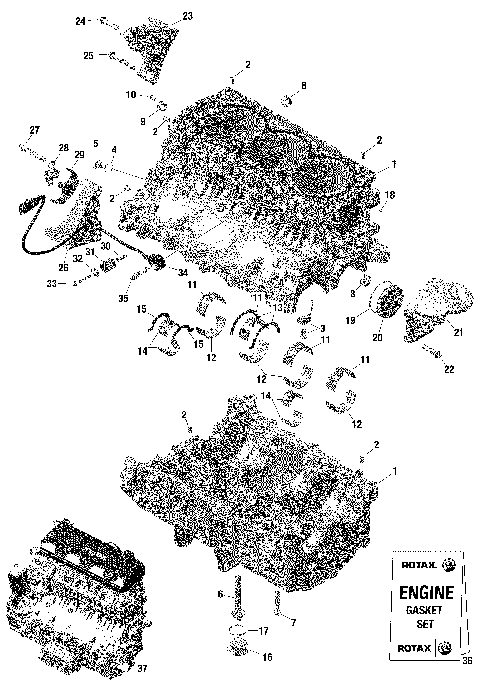 01- Engine - Crankcase