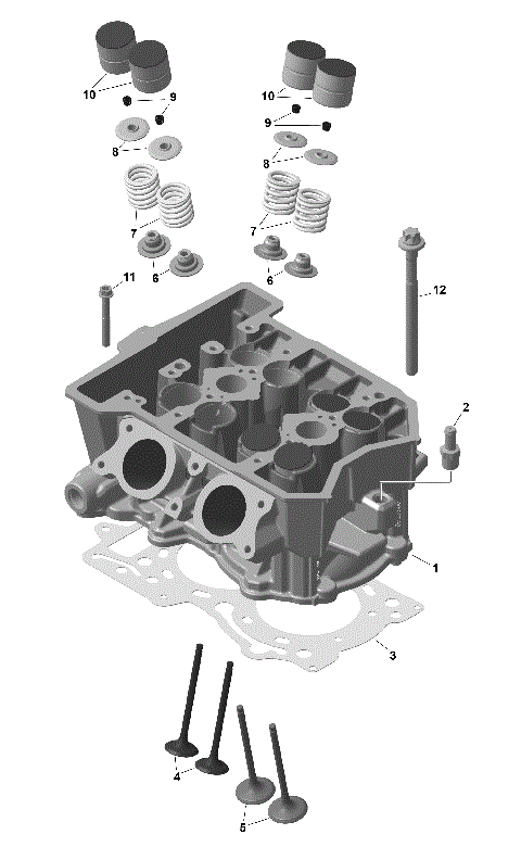 01- ROTAX - Cylinder Head