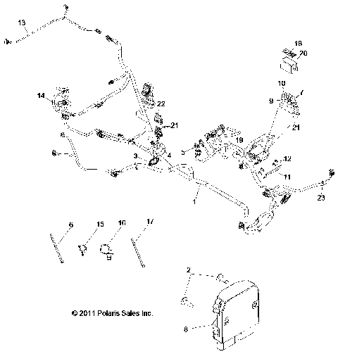 ELECTRICAL, WIRE HARNESS - Z14VH76AC/AD (49RGRHARNESS12RZR)