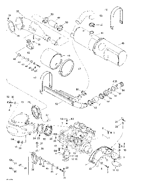 01- Engine Support And Muffler