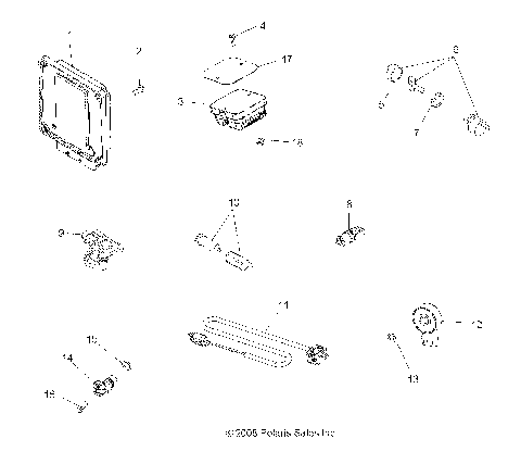 ELECTRICAL, SWITCHES, SENSORS, ECU and CONTROL MODULES - A10TN55AL/AX (49ATVSWITCHES09SPXPEPS550)