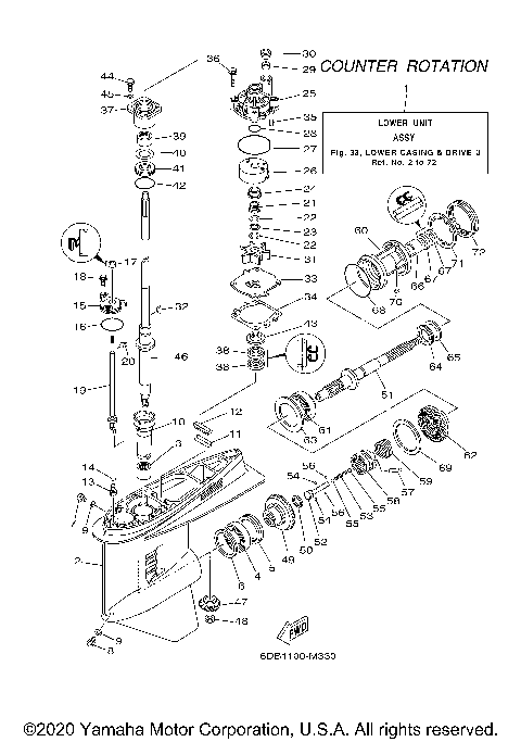 LOWER CASING DRIVE 3