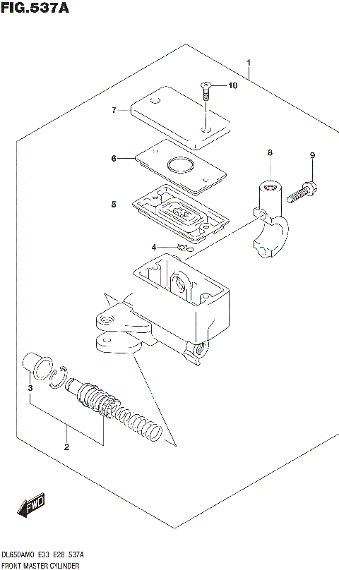 FRONT MASTER CYLINDER