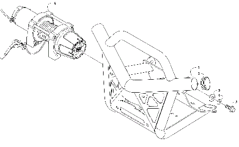BUMPER AND WINCH  [305800]