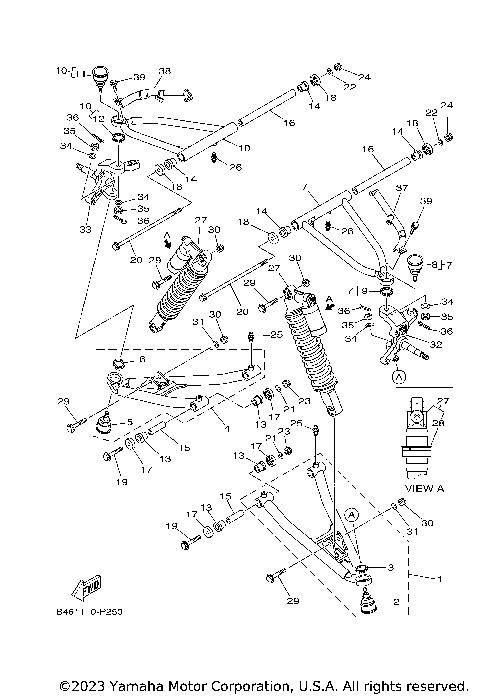 FRONT SUSPENSION & WHEEL