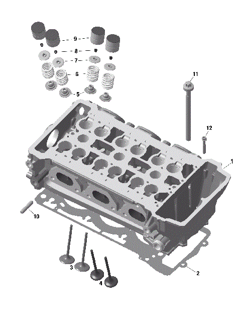 01- ROTAX - Cylinder Head