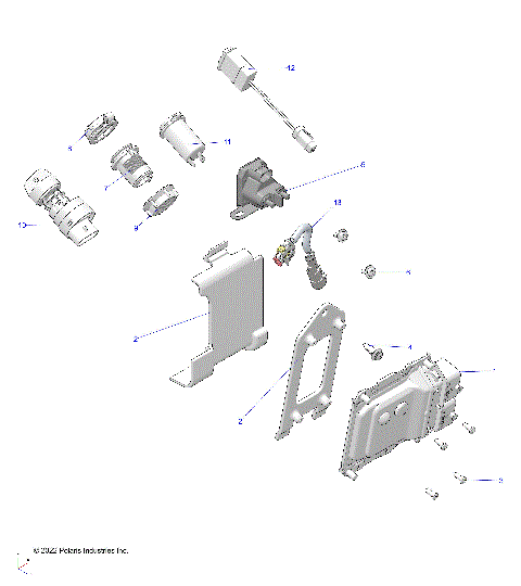 ELECTRICAL, SWITCHES, SENSORS and ECM - A24SHY57AL/AN (C102470)