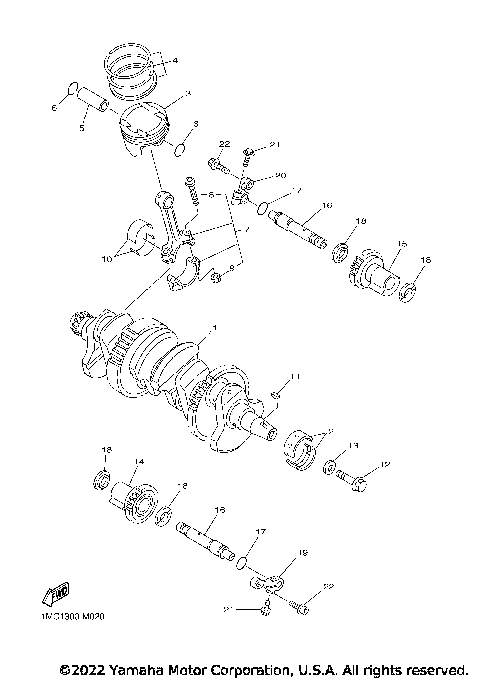 CRANKSHAFT & PISTON