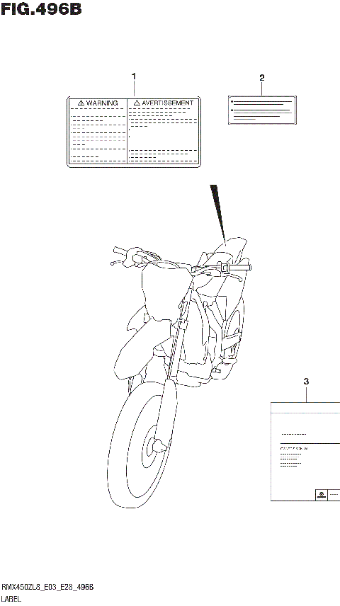 LABEL (RMX450ZL8 E28)