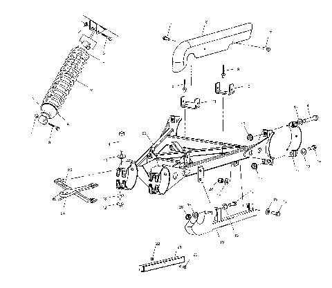 SWING ARM WELDMENT (REAR) - C10CL50AA (4978707870C03)