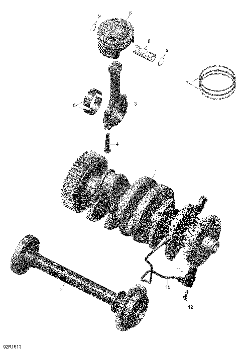 01- Crankshaft, Pistons and Balance Shaft