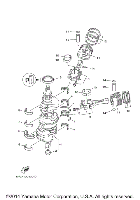 CRANKSHAFT PISTON