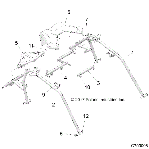 CHASSIS, CAB FRAME - Z19VGE99AK/AW/BK/BW (C700098)