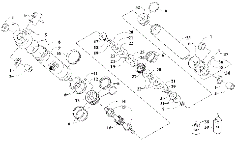 FRONT SUSPENSION SHOCK ABSORBER [101850]