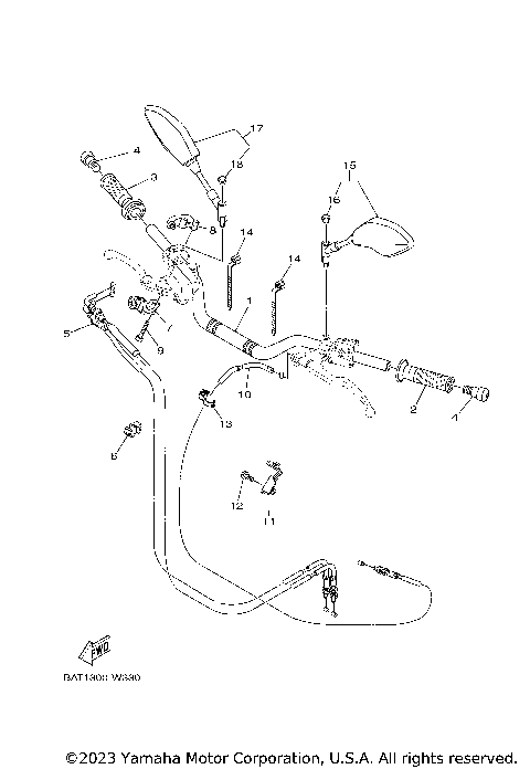 STEERING HANDLE & CABLE