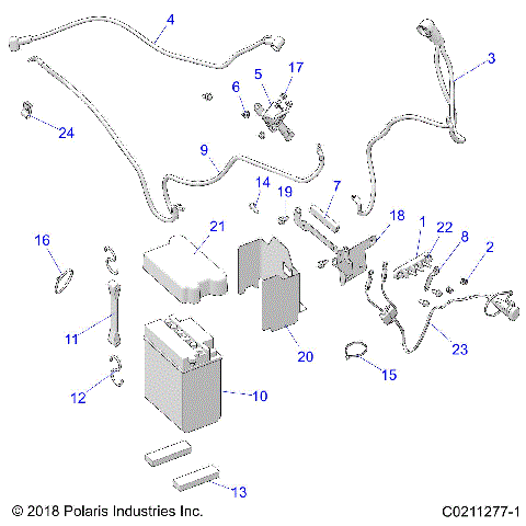 ELECTRICAL, BATTERY - A20SEG57A1/A4/A7/A9/B1/B4 [C0211277-1]