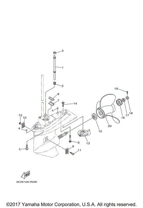 LOWER CASING DRIVE 2