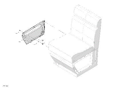 07- FURNITURE - Seat Side Panel (RH)