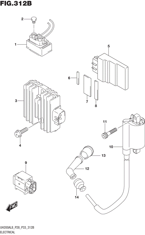 ELECTRICAL (UH200AL8 P33)