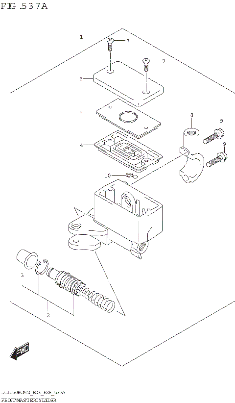 FRONT MASTER CYLINDER