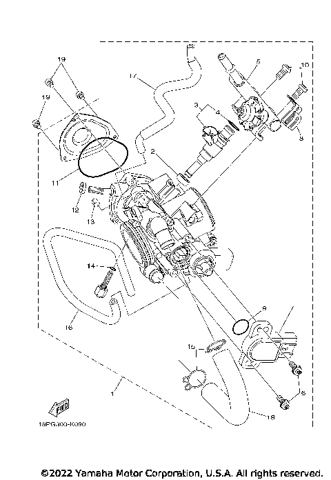 THROTTLE BODY ASSY 1