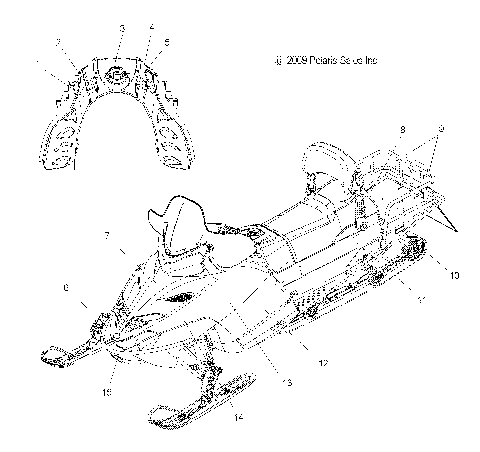 BODY, DECALS - S10PU7ESL/EEL (49SNOWDECAL10WIDE)