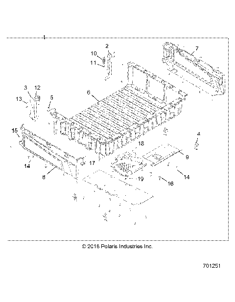 BODY, BOX ASM. - R18RVU99AS (701251)