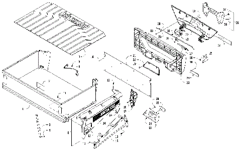 CARGO BOX AND TAILGATE ASSEMBLY [104201]
