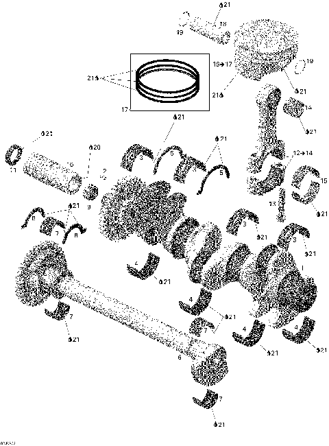 01- Crankshaft And Pistons