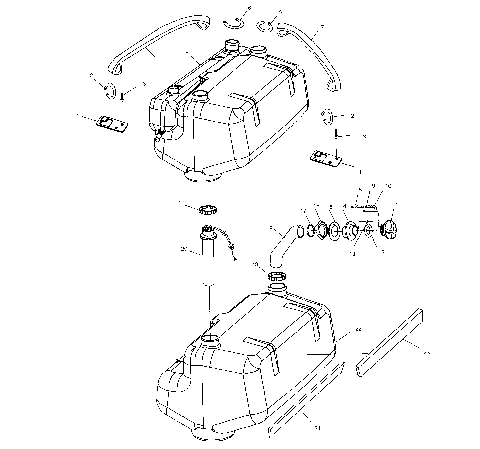 FUEL TANK - B995095 (4951455145A012)