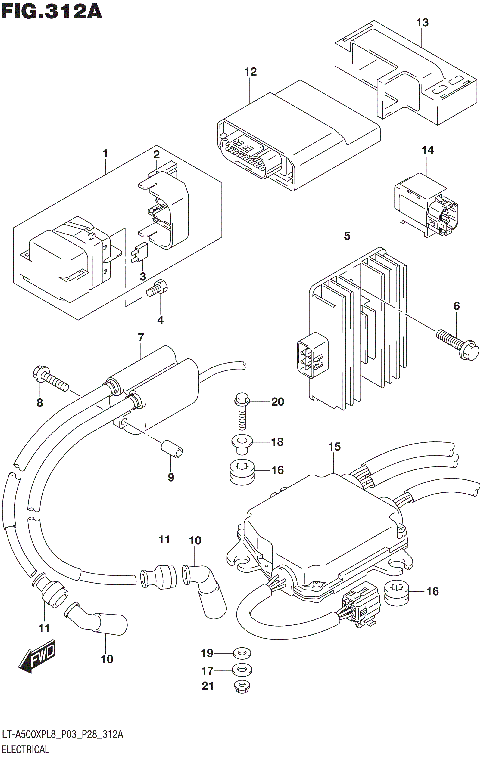 ELECTRICAL (LT-A500XPL8 P03)