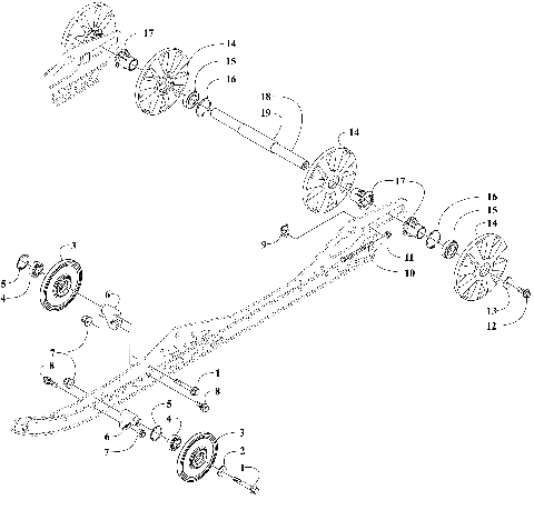 IDLER WHEEL ASSEMBLY [110975]