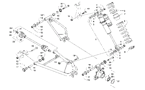 REAR SUSPENSION ASSEMBLY [301787]