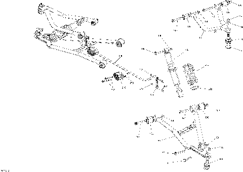 07- Suspension, Front - A Arms - Shocks