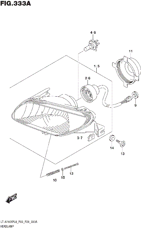 HEADLAMP (LT-A750XPL8 P03)