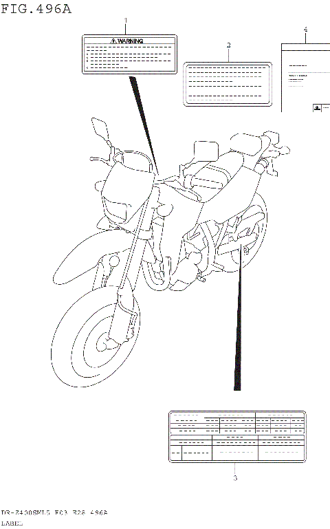 LABEL (DR-Z400SML5 E03)