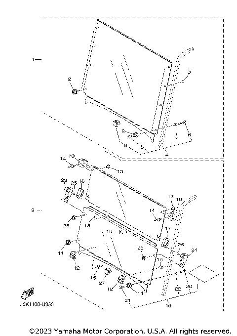 ALTERNATE FOR WINDSHIELD