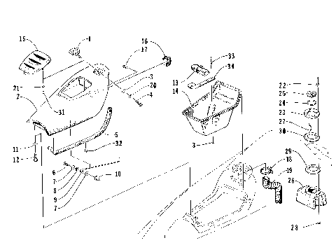 HATCH COVER AND STORAGE TRAY [72814]